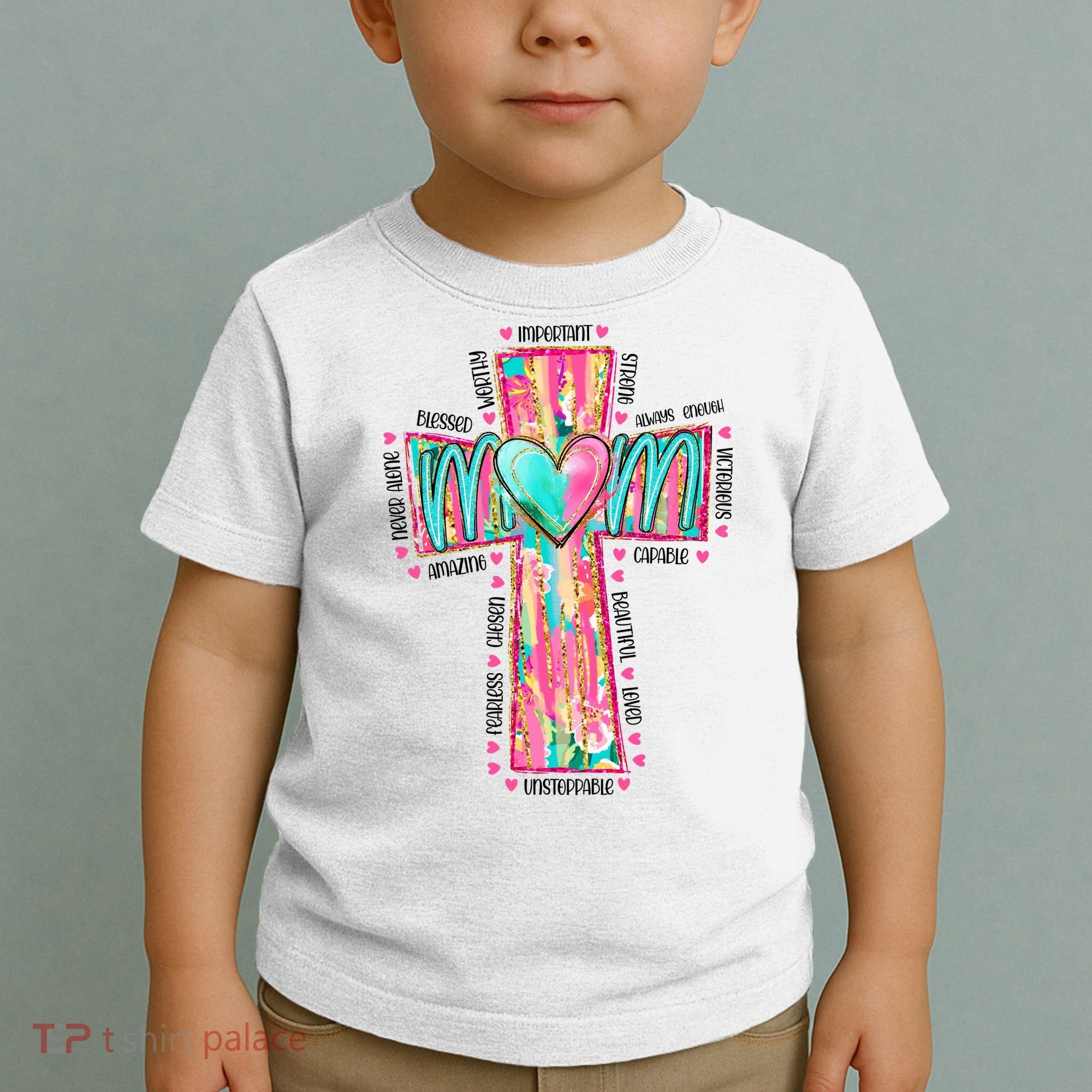 Christian Mom Mothers Day Toddler T-Shirt