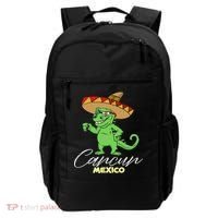 Cancun Mexico Mexican T Rex Dino Funny Cancun Backpack thumb 0