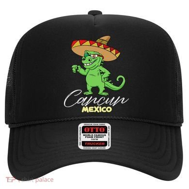 Cancun Mexico Mexican T Rex Dino Funny Cancun Hat