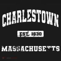 Charlestown Massachusetts MA State Vintage Athletic Style T-Shirt thumb 7