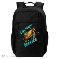 Costa Maya Mexico Turtle Sea Tropical Souvenir Travel Backpack thumb 0