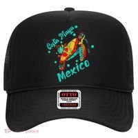 Costa Maya Mexico Turtle Sea Tropical Souvenir Travel Hat thumb 0