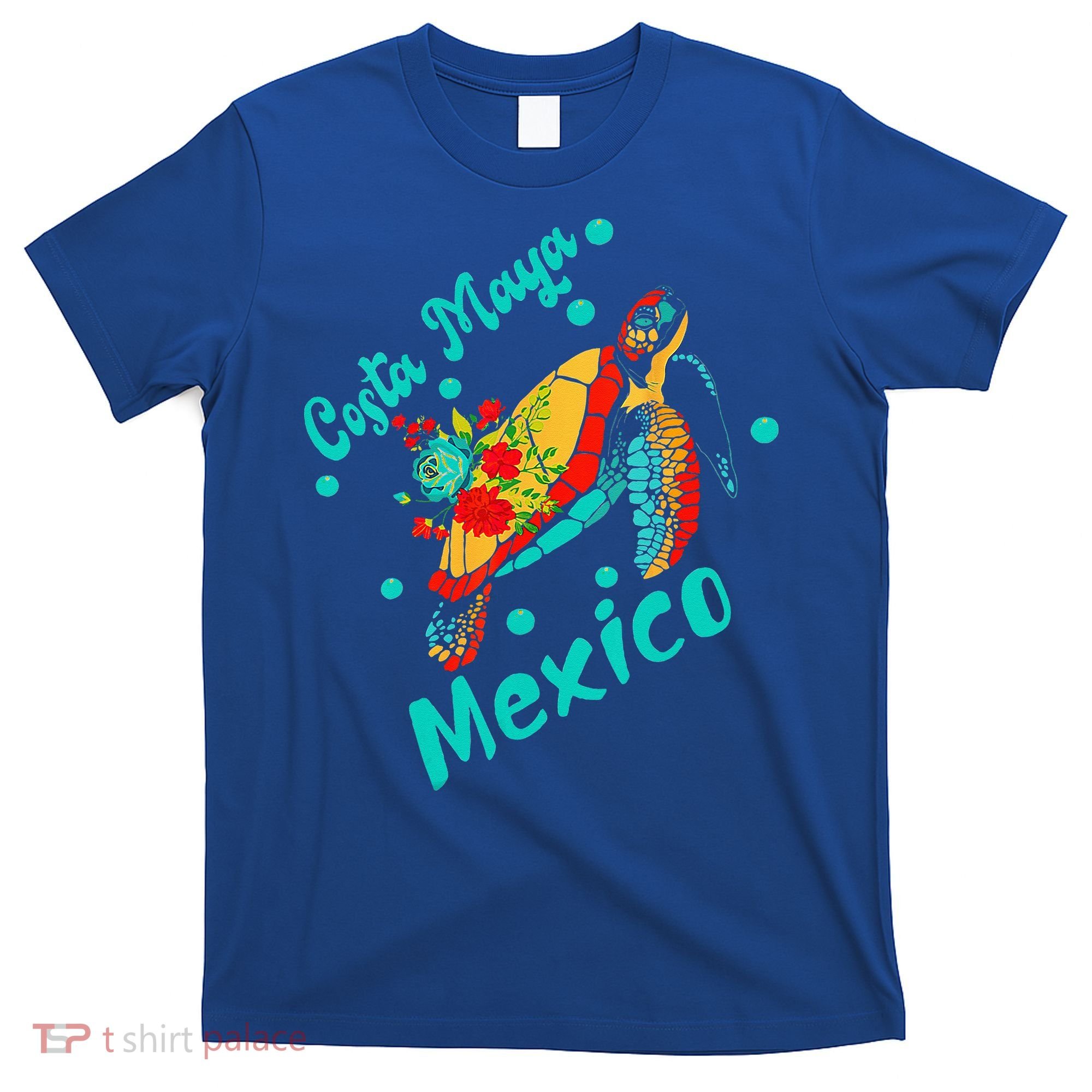 Costa Maya Mexico Turtle Sea Tropical Souvenir Travel T-Shirt