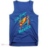 Costa Maya Mexico Turtle Sea Tropical Souvenir Travel Tank Top thumb 0