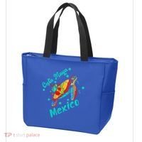 Costa Maya Mexico Turtle Sea Tropical Souvenir Travel Tote Bag thumb 3