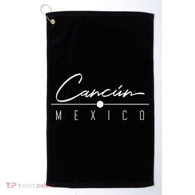 Cancun Mexico Meaningful Gift And Golf Towel