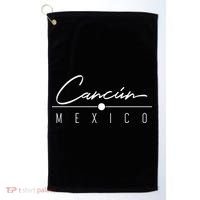 Cancun Mexico Meaningful Gift And Golf Towel thumb 0