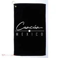 Cancun Mexico Meaningful Gift And Golf Towel thumb 0