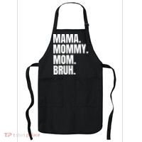 Classic Mama Mommy Mom Bruh Meme Apron thumb 0
