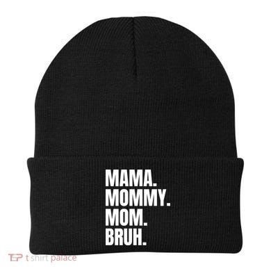 Classic Mama Mommy Mom Bruh Meme Beanie