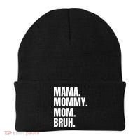 Classic Mama Mommy Mom Bruh Meme Beanie thumb 0