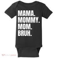 Classic Mama Mommy Mom Bruh Meme Baby Bodysuit thumb 0