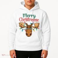 Christmas Moose Merry Christmoose Hoodie thumb 2