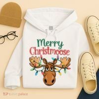 Christmas Moose Merry Christmoose Hoodie thumb 4