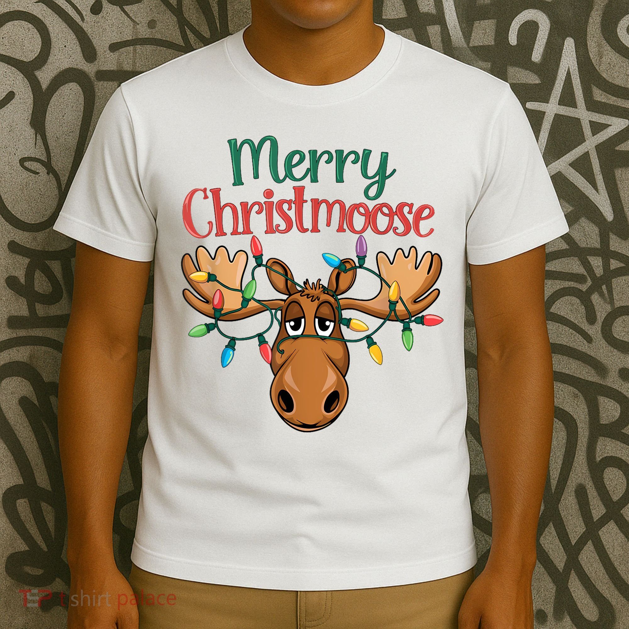 Christmas Moose Merry Christmoose T-Shirt
