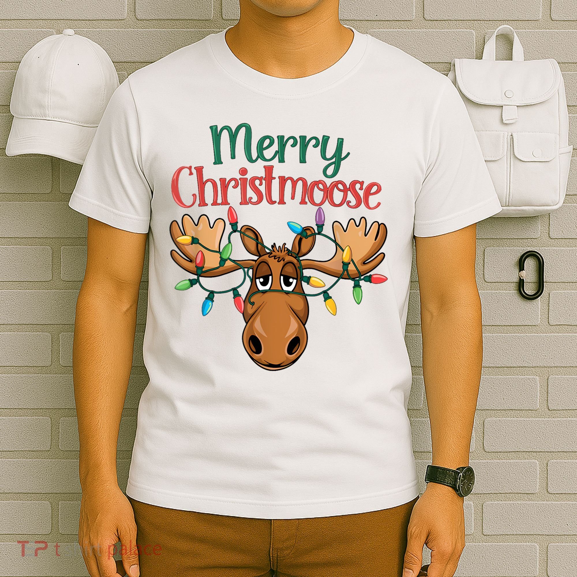 Christmas Moose Merry Christmoose T-Shirt