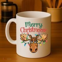 Christmas Moose Merry Christmoose Coffee Mug thumb 4