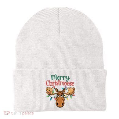 Christmas Moose Merry Christmoose Beanie