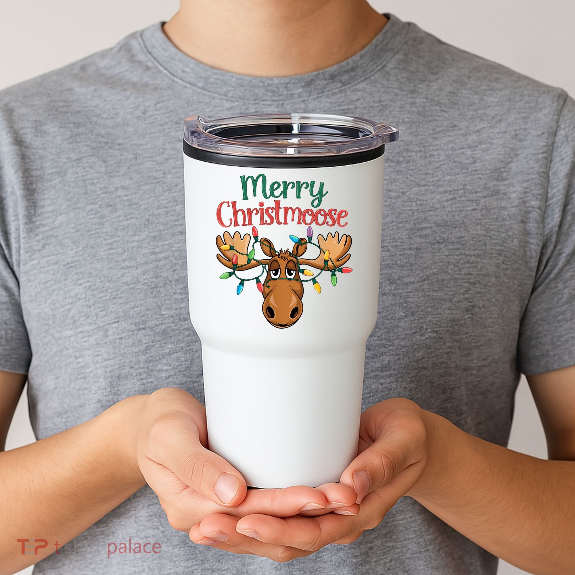 Christmas Moose Merry Christmoose Tumbler