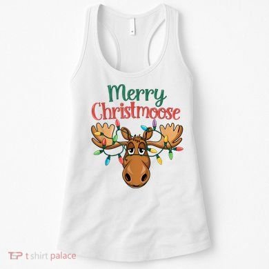 Christmas Moose Merry Christmoose Women's Tank Top