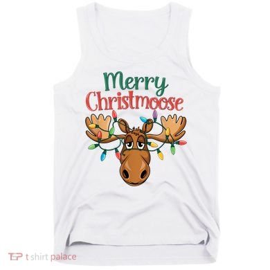 Christmas Moose Merry Christmoose Tank Top