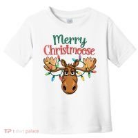 Christmas Moose Merry Christmoose Toddler T-Shirt thumb 0