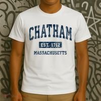 Chatham Massachusetts Ma Vintage Athletic Sports T-Shirt thumb 3