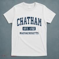 Chatham Massachusetts Ma Vintage Athletic Sports T-Shirt thumb 5