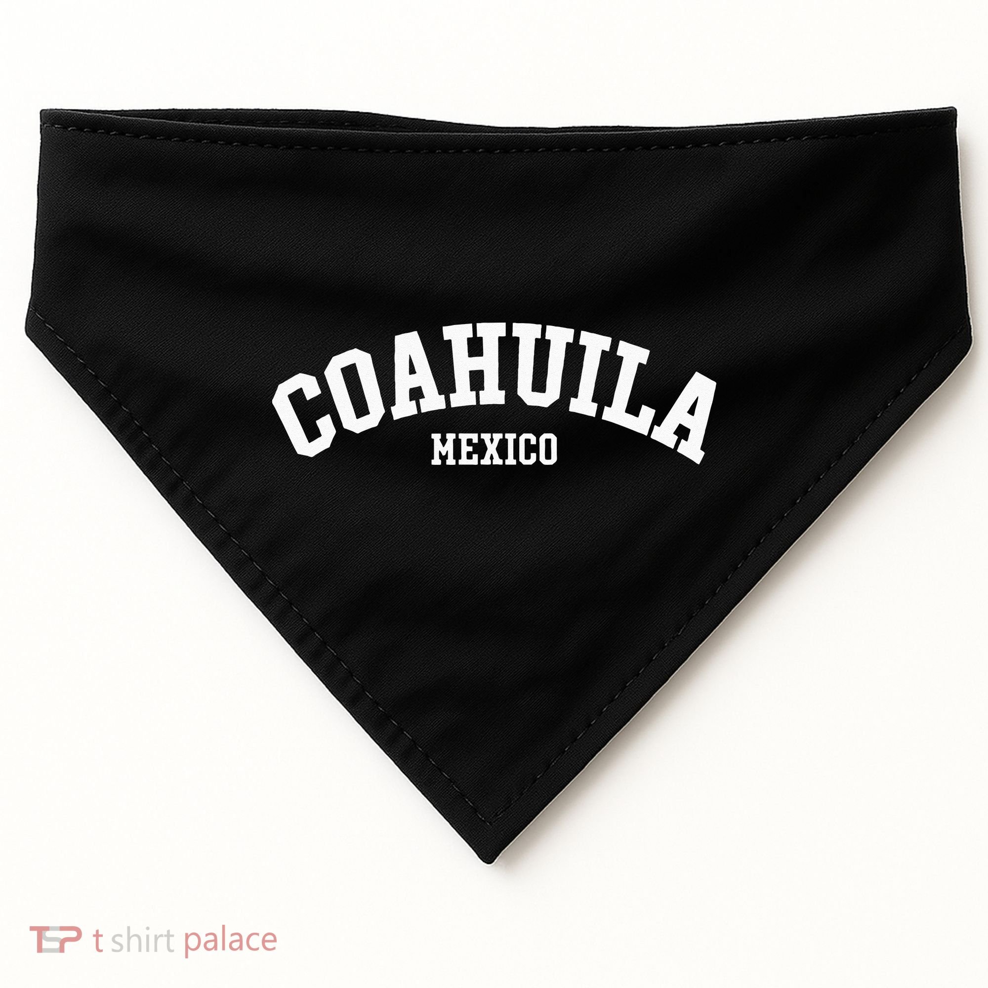 Coahuila Mexico Mexican State Estado USA-Made Doggie Bandana