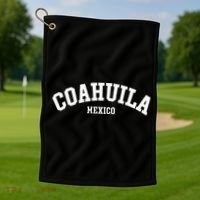 Coahuila Mexico Mexican State Estado Golf Towel thumb 1