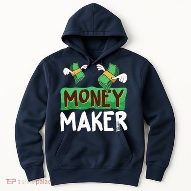 Classic Money Maker Rich Man Rules Dollars Business Gift Hoodie