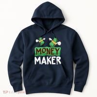 Classic Money Maker Rich Man Rules Dollars Business Gift Hoodie thumb 0
