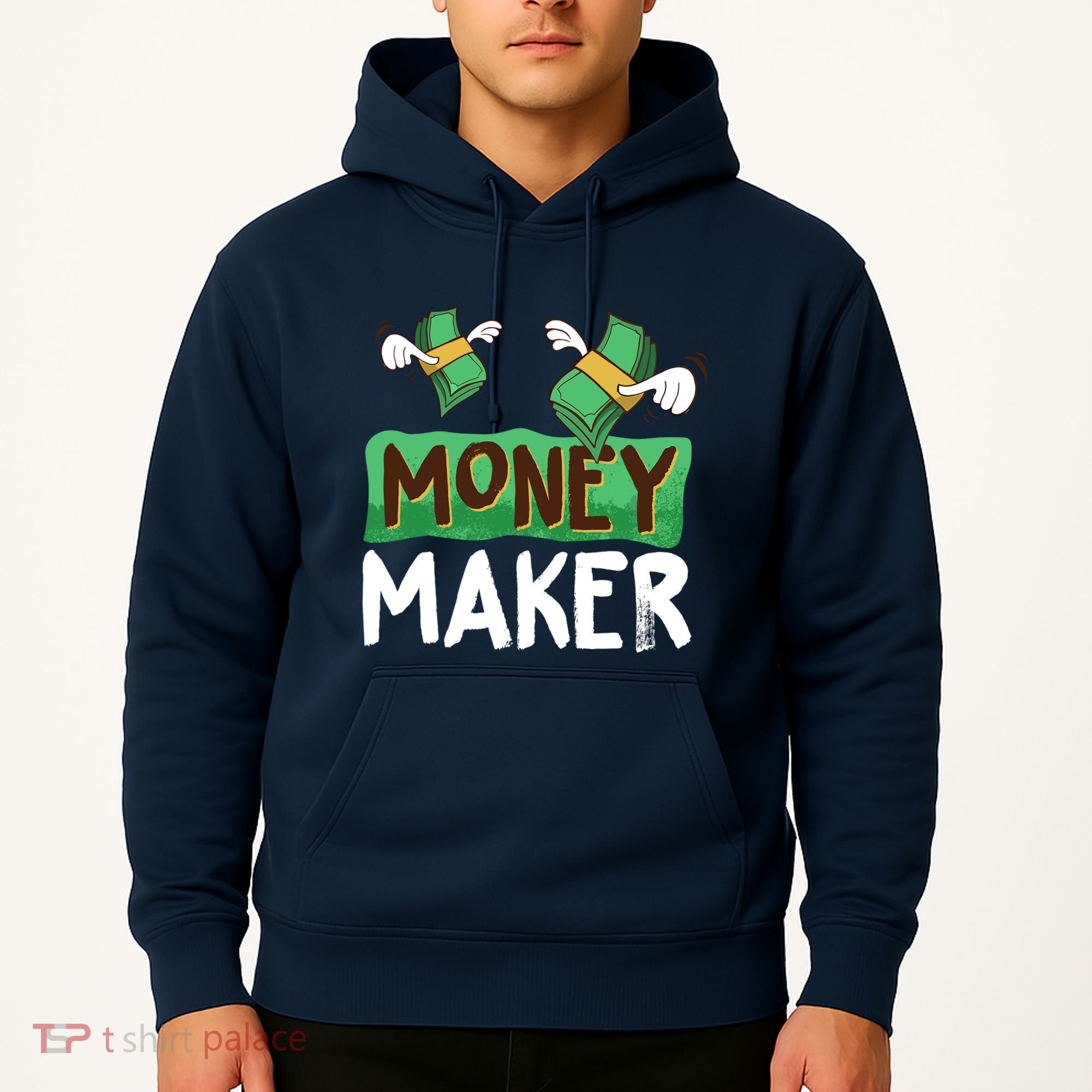 Classic Money Maker Rich Man Rules Dollars Business Gift Hoodie