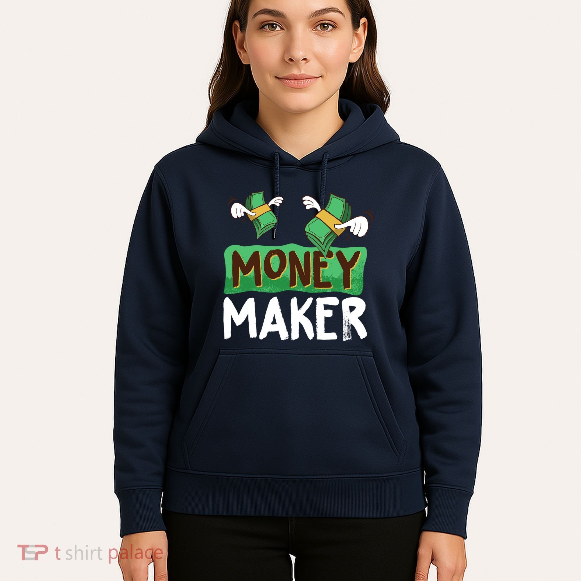Classic Money Maker Rich Man Rules Dollars Business Gift Hoodie