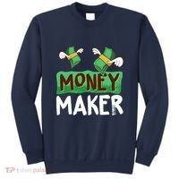 Classic Money Maker Rich Man Rules Dollars Business Gift Sweatshirt thumb 0