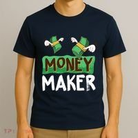 Classic Money Maker Rich Man Rules Dollars Business Gift T-Shirt thumb 3