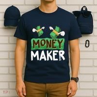 Classic Money Maker Rich Man Rules Dollars Business Gift T-Shirt thumb 6