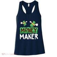 Classic Money Maker Rich Man Rules Dollars Business Gift Women's Tank Top thumb 0