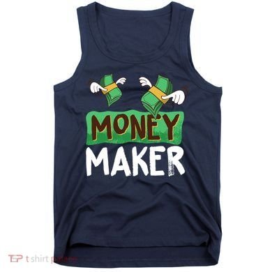 Classic Money Maker Rich Man Rules Dollars Business Gift Tank Top