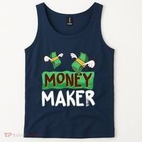Classic Money Maker Rich Man Rules Dollars Business Gift Tank Top thumb 2
