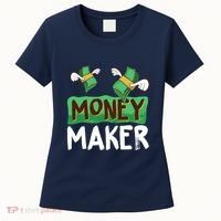Classic Money Maker Rich Man Rules Dollars Business Gift Women's T-Shirt thumb 0