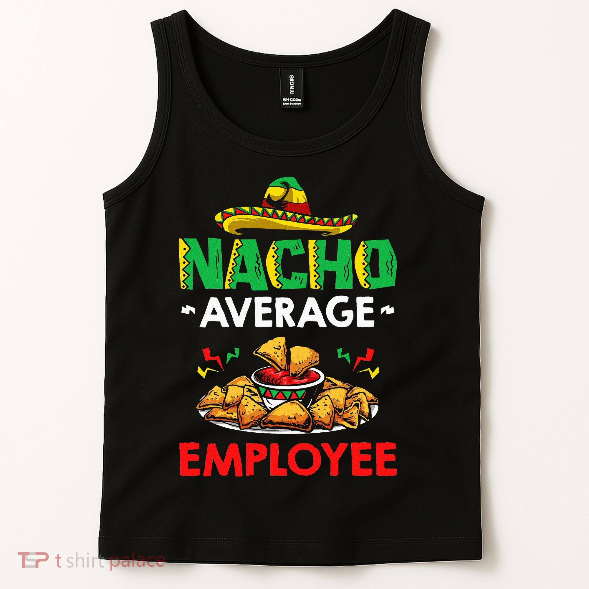 Cinco Mayo Mexican Worker 5 De Mayo Nacho Average Employee Tank Top