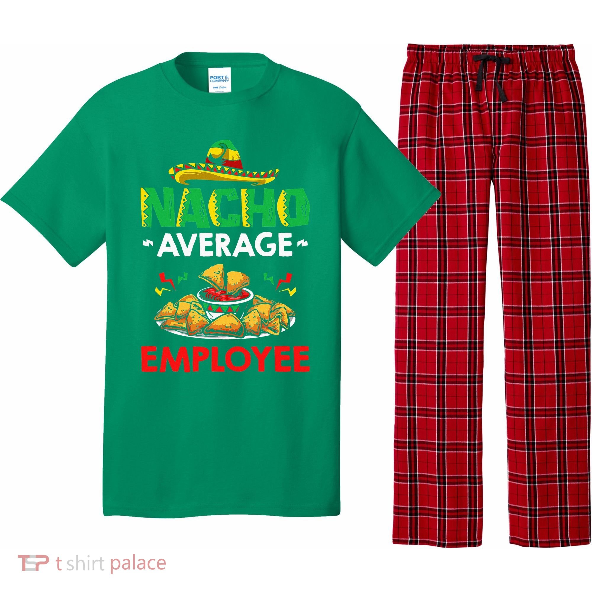 Cinco Mayo Mexican Worker 5 De Mayo Nacho Average Employee Pajama Set