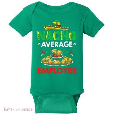 Cinco Mayo Mexican Worker 5 De Mayo Nacho Average Employee Baby Bodysuit