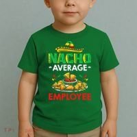 Cinco Mayo Mexican Worker 5 De Mayo Nacho Average Employee Toddler T-Shirt thumb 2