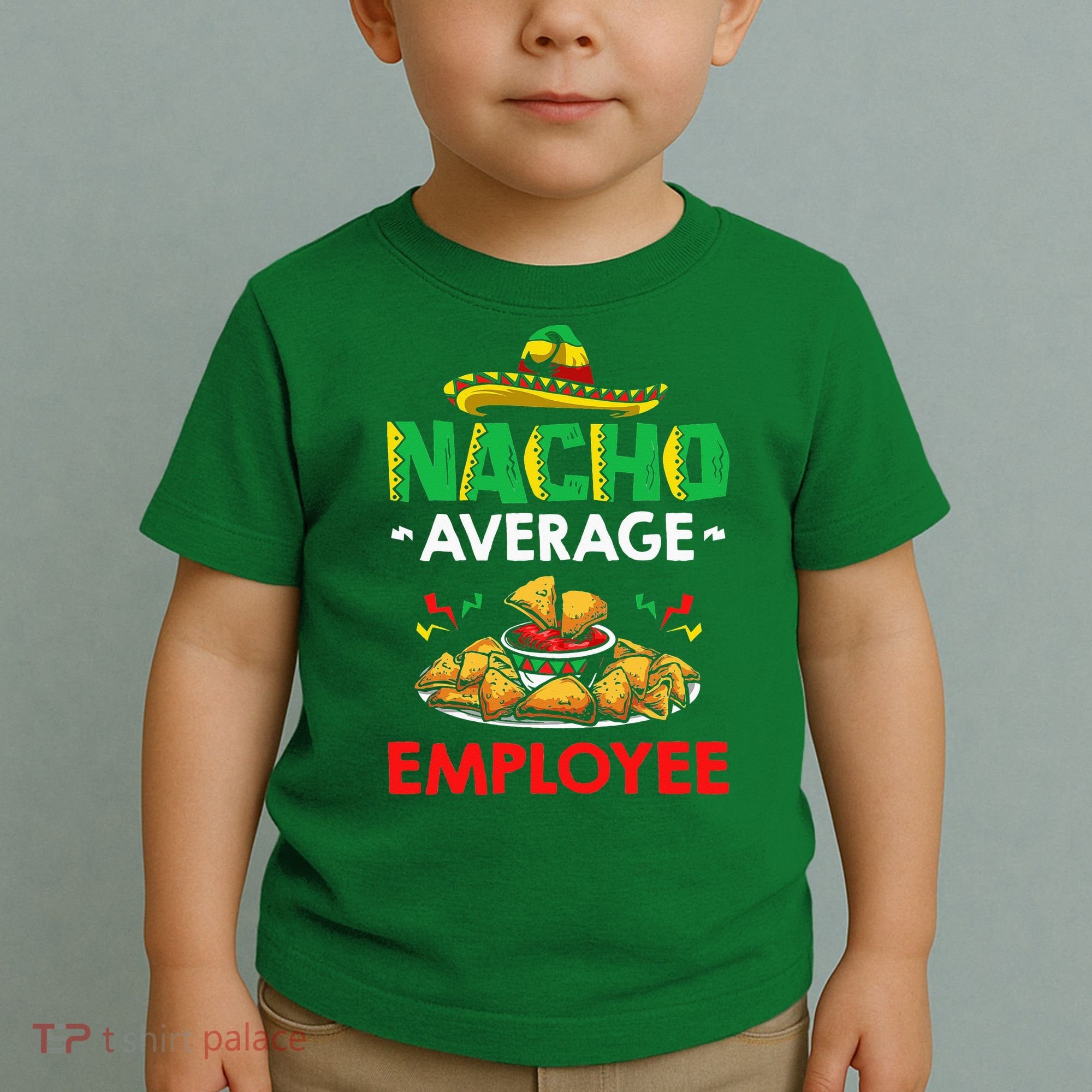 Cinco Mayo Mexican Worker 5 De Mayo Nacho Average Employee Toddler T-Shirt