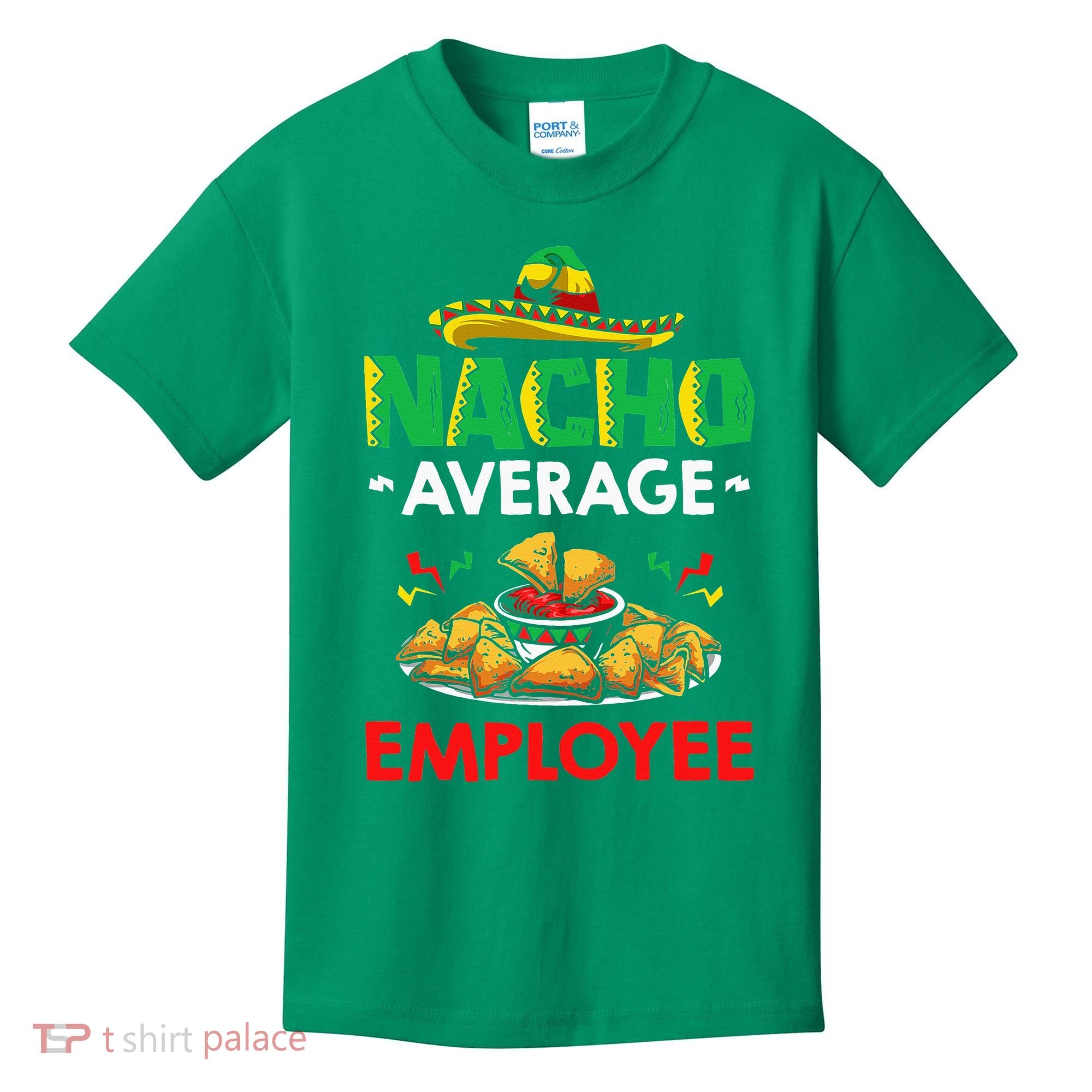 Cinco Mayo Mexican Worker 5 De Mayo Nacho Average Employee Kids T-Shirt