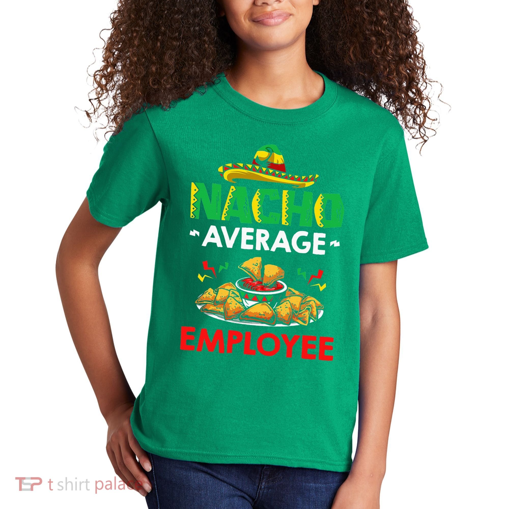 Cinco Mayo Mexican Worker 5 De Mayo Nacho Average Employee Kids T-Shirt