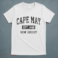 Cape May New Jersey Nj Vintage Sports T-Shirt thumb 5