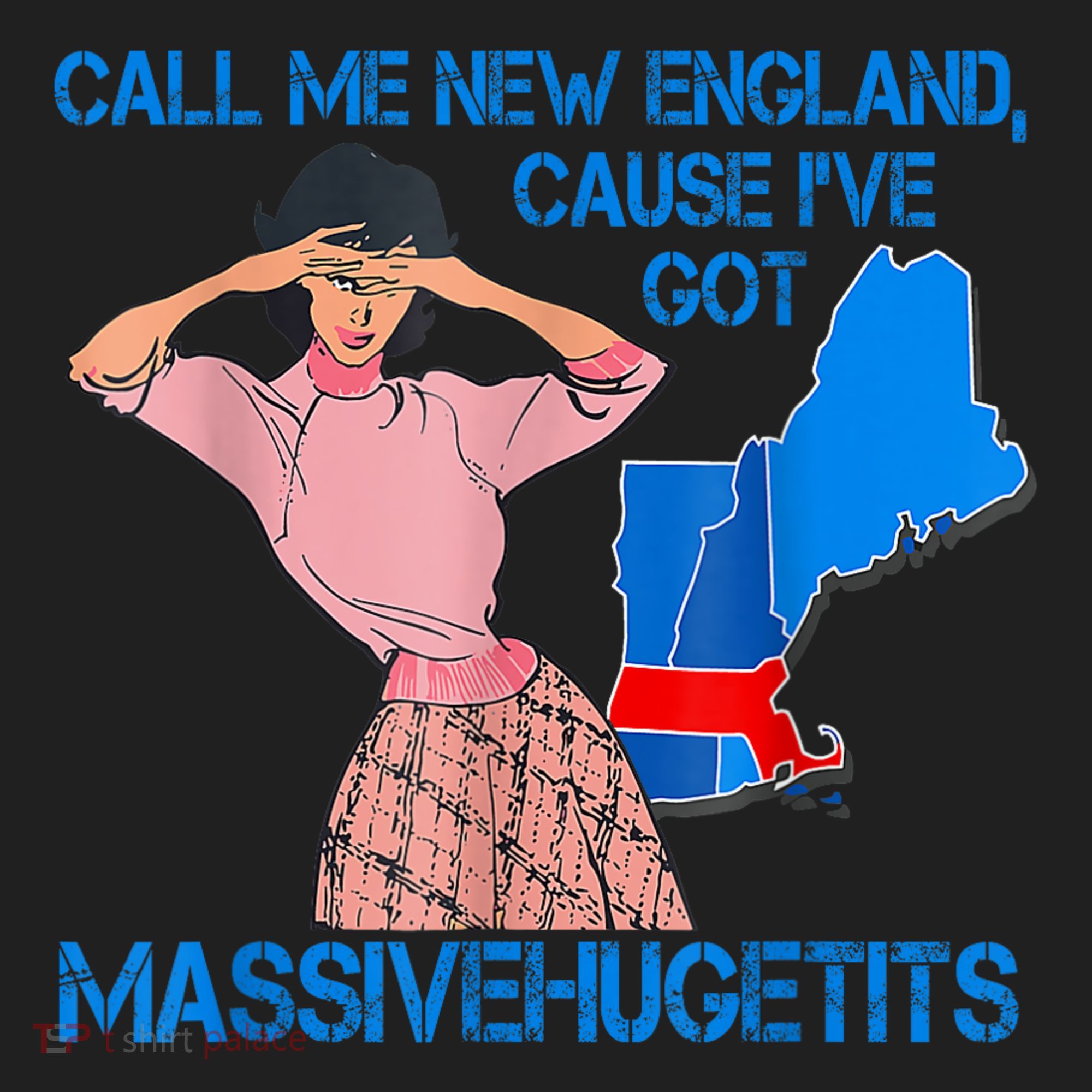 Call Me New England Cause I Got Massivehugetits Women's Sweatshirt